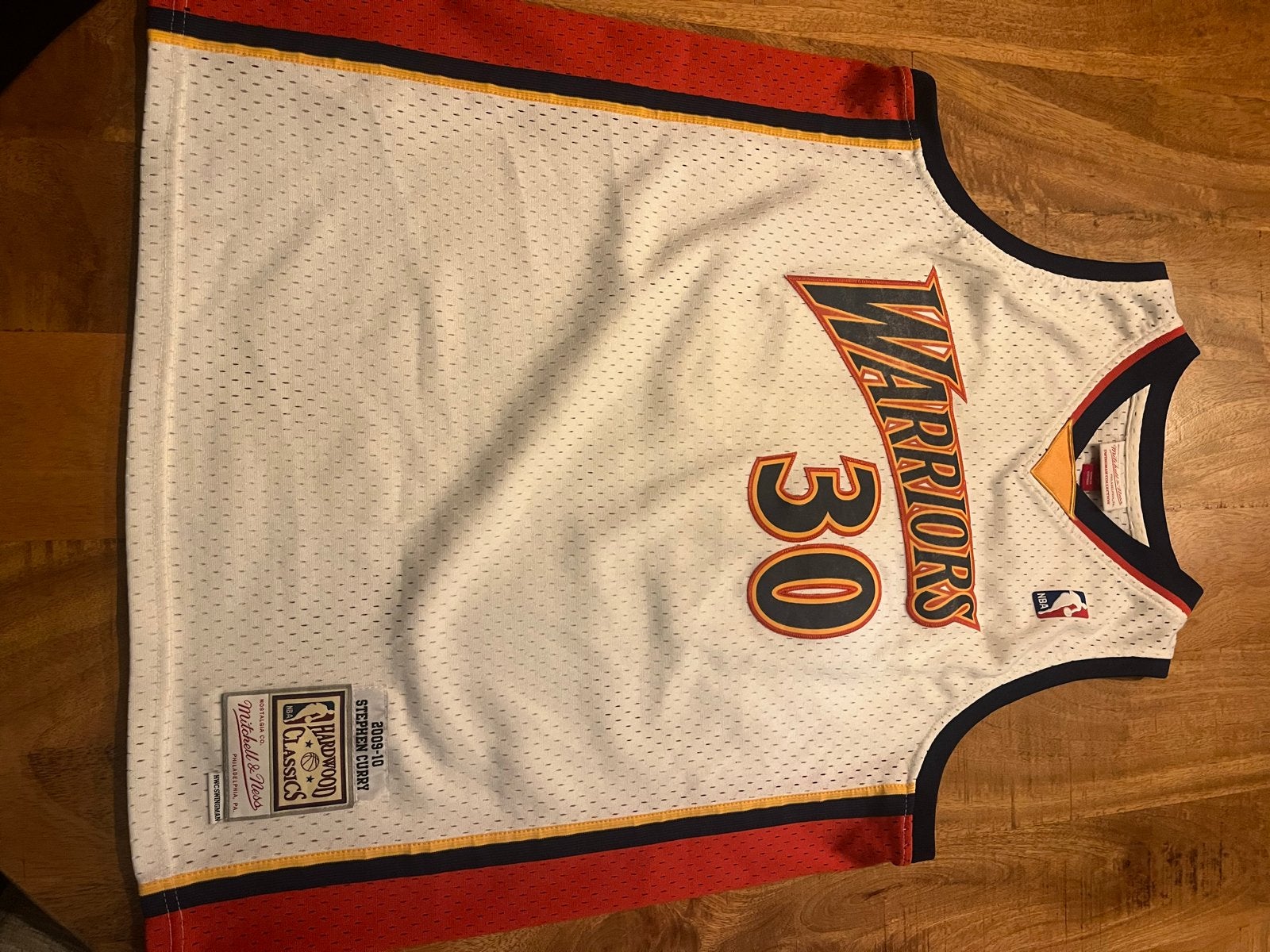 NBA Golden State Warriors Stephen Curry Jersey, Wit, Overige typen, Maat 56/58 (XL), Ophalen of Verzenden