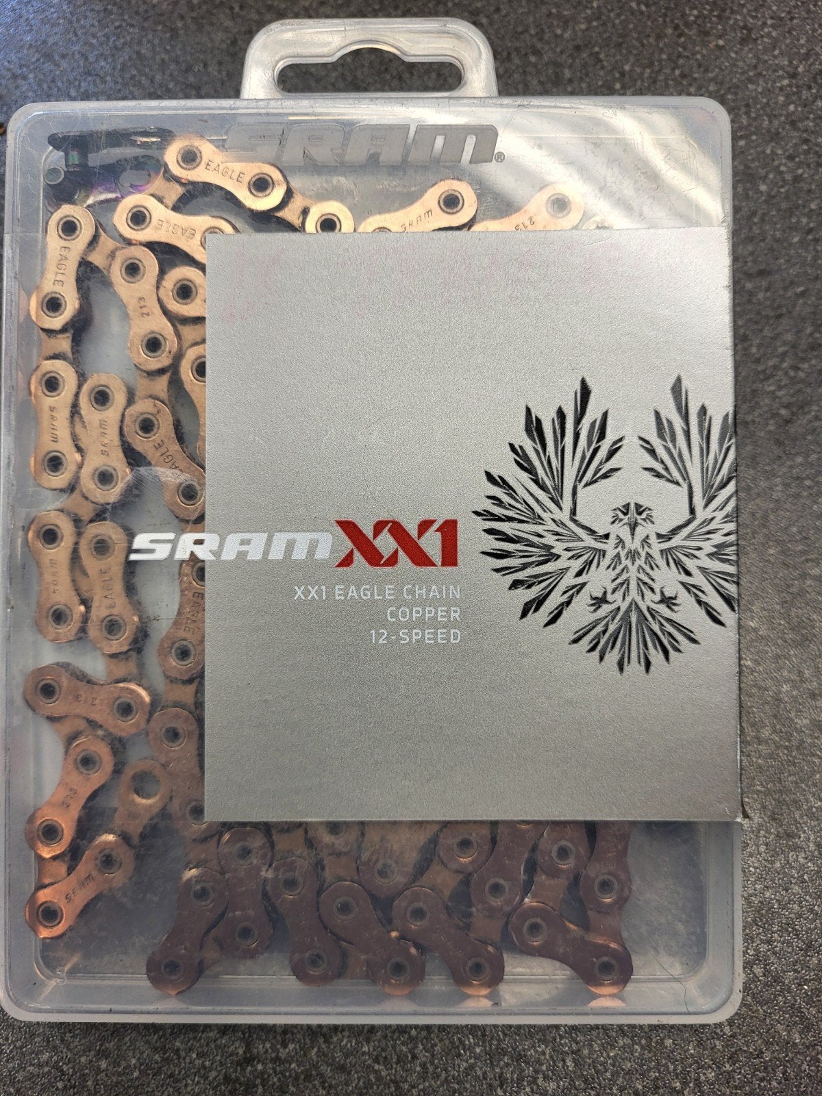 SRAM XX1 Eagle Koperen Ketting 12-Speed, Fietsen en Brommers, Fietsonderdelen, Overige materialen, Ophalen of Verzenden, Zo goed als nieuw