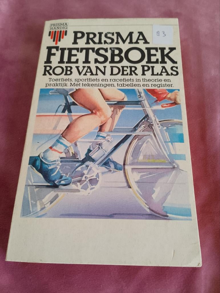Prisma Fietsboek Rob van der Plas, Ophalen of Verzenden