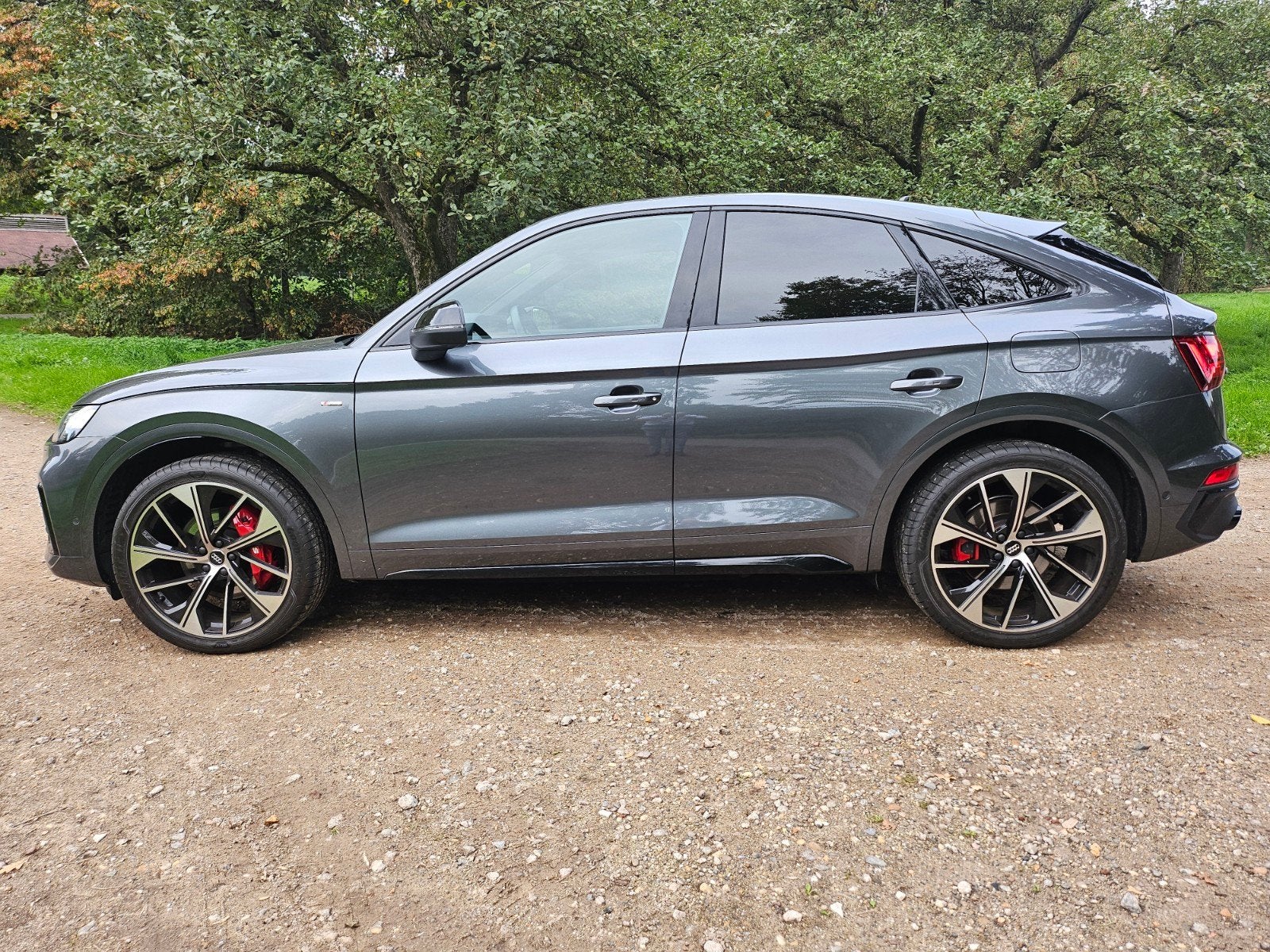 Audi Q5 55 Tfsi e 367pk 2xSline/lucht/S Quattro okt 20, Auto's, Automaat, Dealer onderhouden, 3670 cc, Vierwielaandrijving