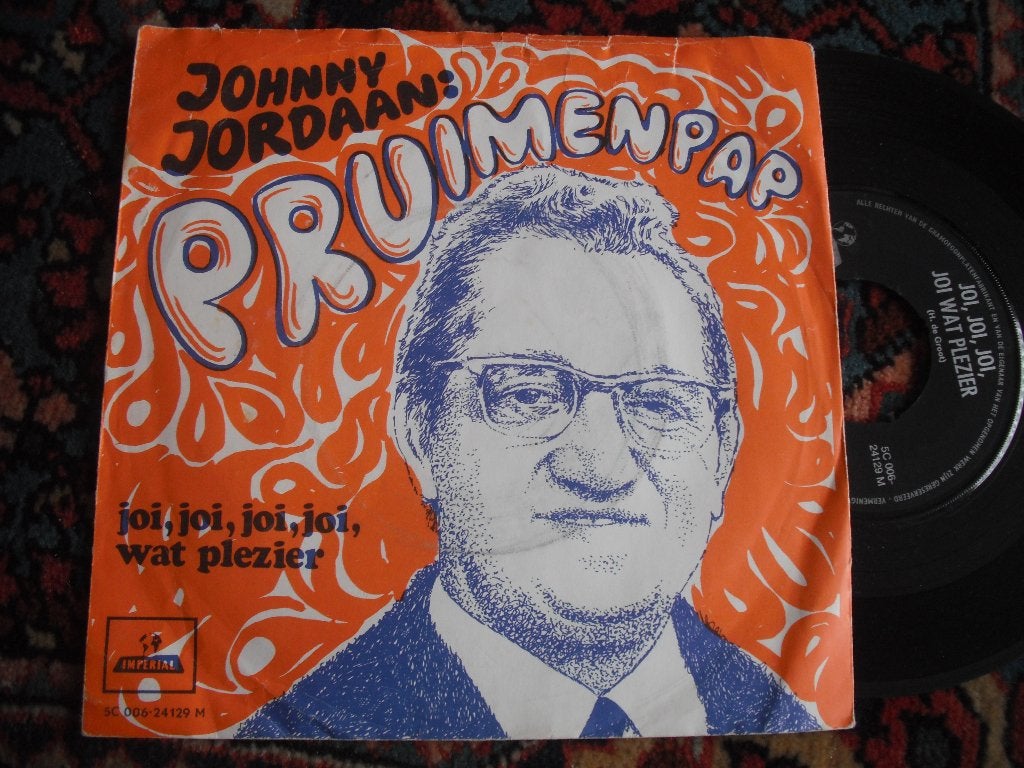 Johnny Jordaan - Pruimepap., Verzenden, Gebruikt, 12 inch, Levenslied of Smartlap