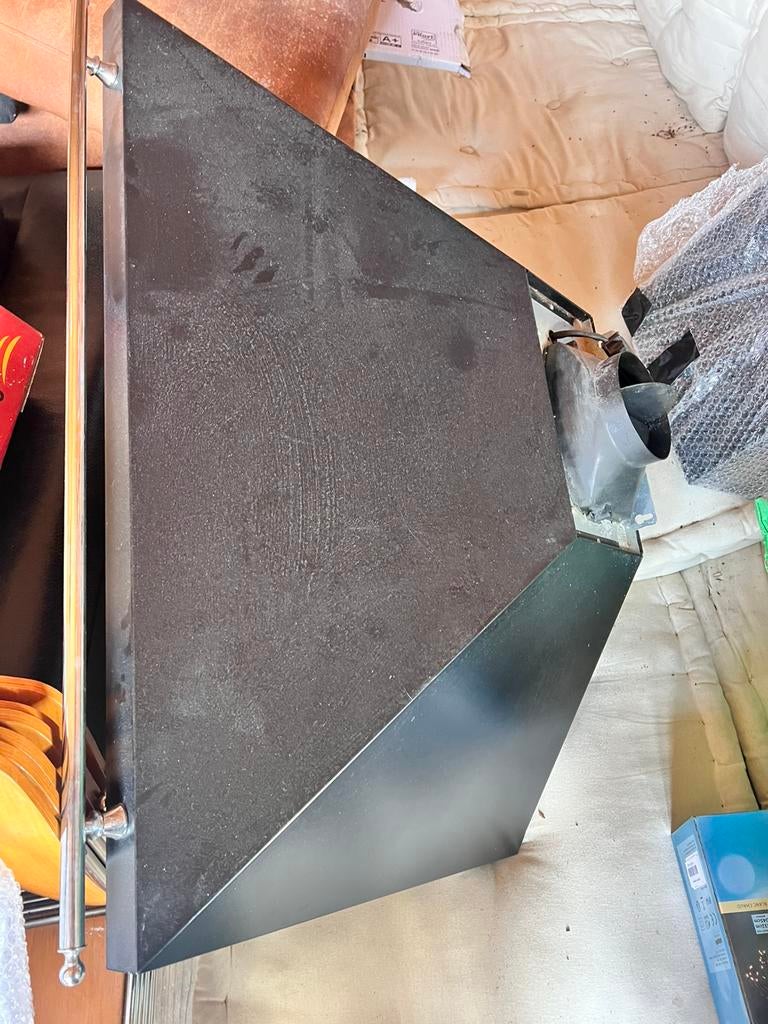 Afzuigkap zwart 90 cm etna, Witgoed en Apparatuur, Afzuigkappen, Ophalen of Verzenden, Zo goed als nieuw, Wandschouwkap