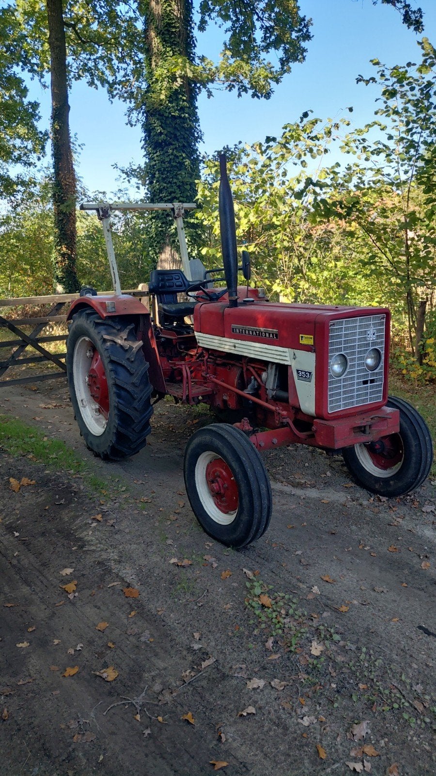 International 353, Ophalen of Verzenden, Oldtimer, Tot 80 Pk, Case IH