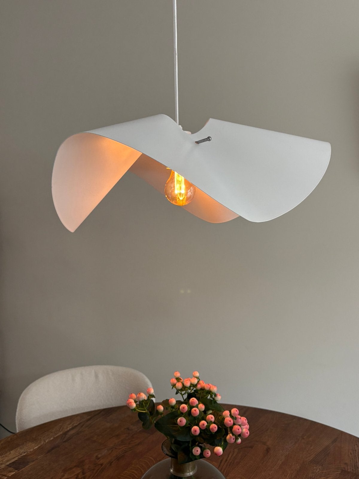 Globen Lighting organische design hanglamp, Ophalen, Zo goed als nieuw, Metaal