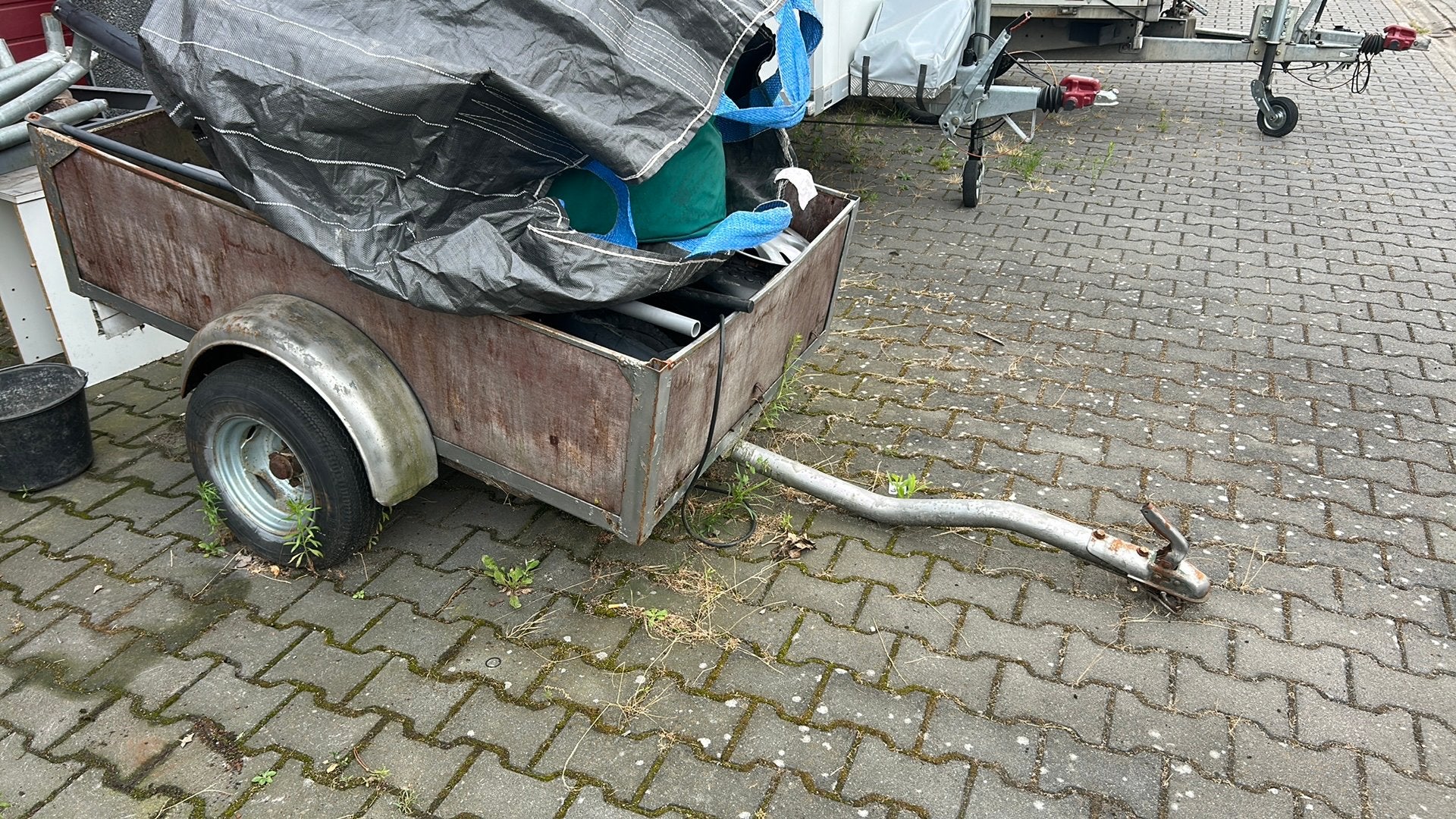 Bolderkar opknapper aanhanger, Caravans en Kamperen, Ophalen, Gebruikt