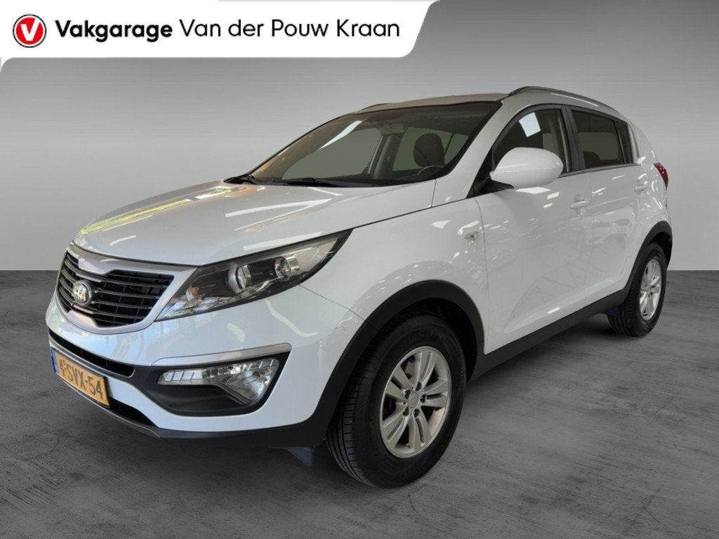 Kia Sportage 1.6 GDI Vibe (bj 2014), Auto's, Kia, 1591 cc, 4 cilinders, Wit, SUV of Terreinwagen