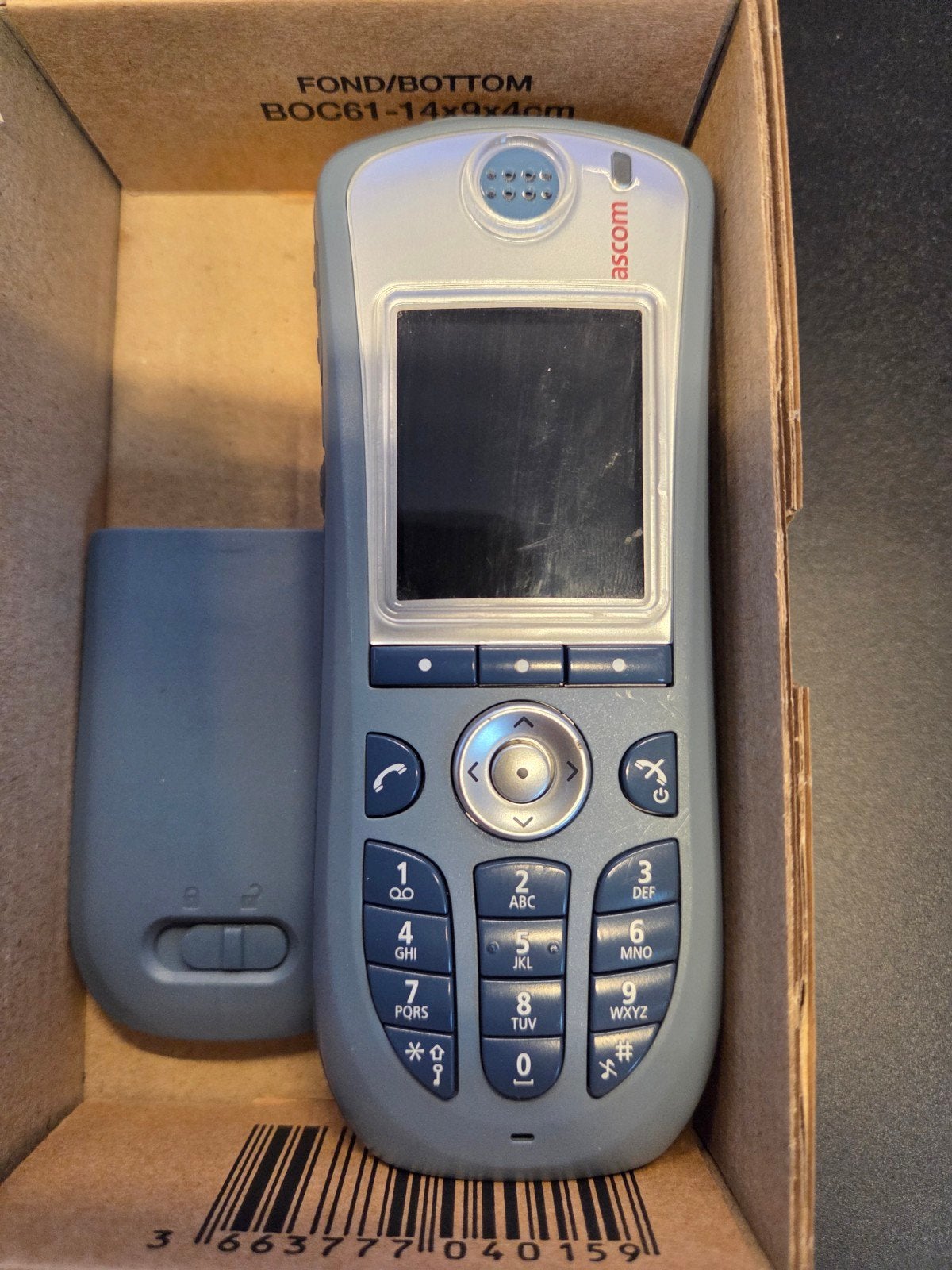 Ascom i62 messenger telefoon met accu (zonder lader), Ophalen of Verzenden, Refurbished, 4 handsets of meer