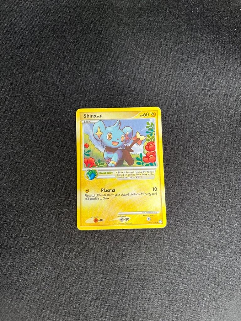 Pokémon kaart Shinx 98/123, Ophalen of Verzenden, Gebruikt, Losse kaart