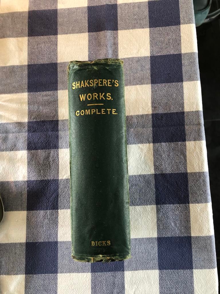 Shakspere’s works- complete, Ophalen of Verzenden