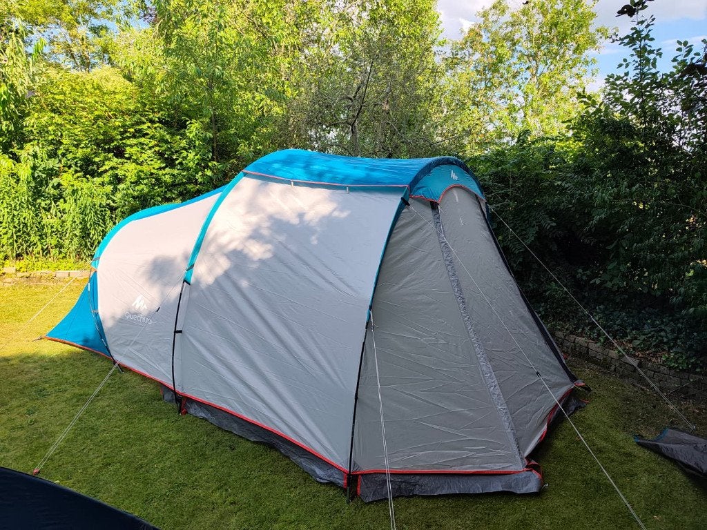 Quechua Arpenaz family 4.1 | familietent voor 4 personen, Ophalen, Gebruikt, Tot en met 4