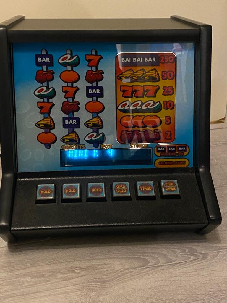 Bartop gokkastje. Bai bai, Verzamelen, Ophalen