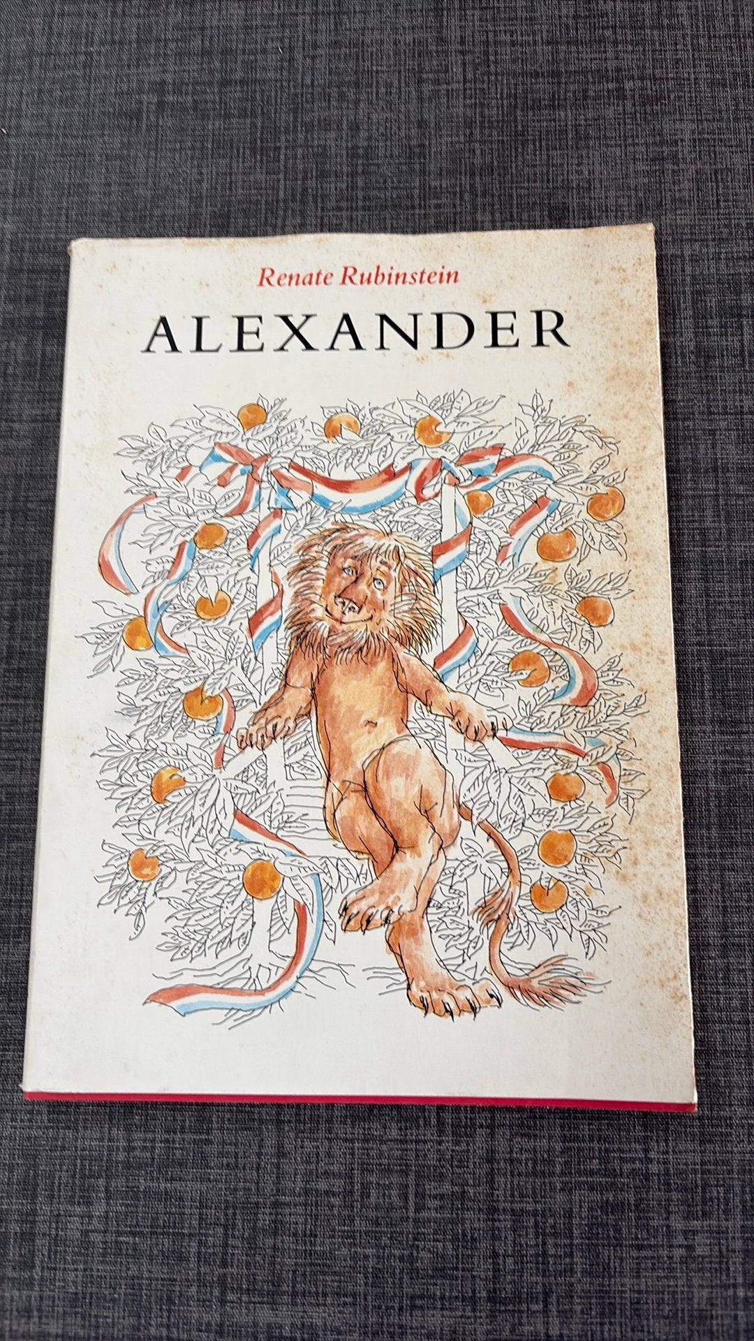 ALEXANDER RENATE RUBINSTEIN 1985., Ophalen of Verzenden, Zo goed als nieuw
