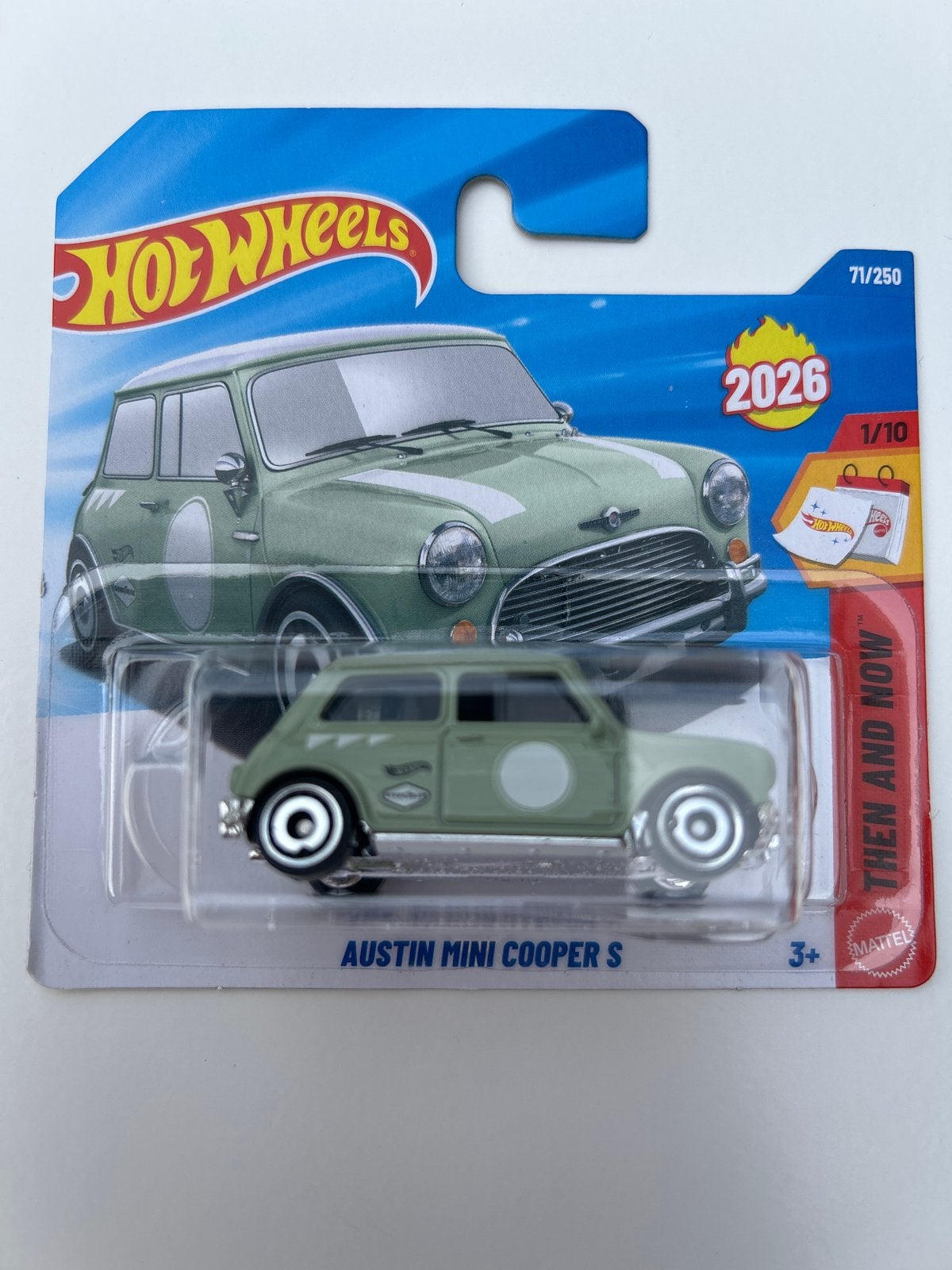 Hot Wheels Austin Mini Cooper S 2026 Then and Now, Ophalen of Verzenden, Nieuw, Auto