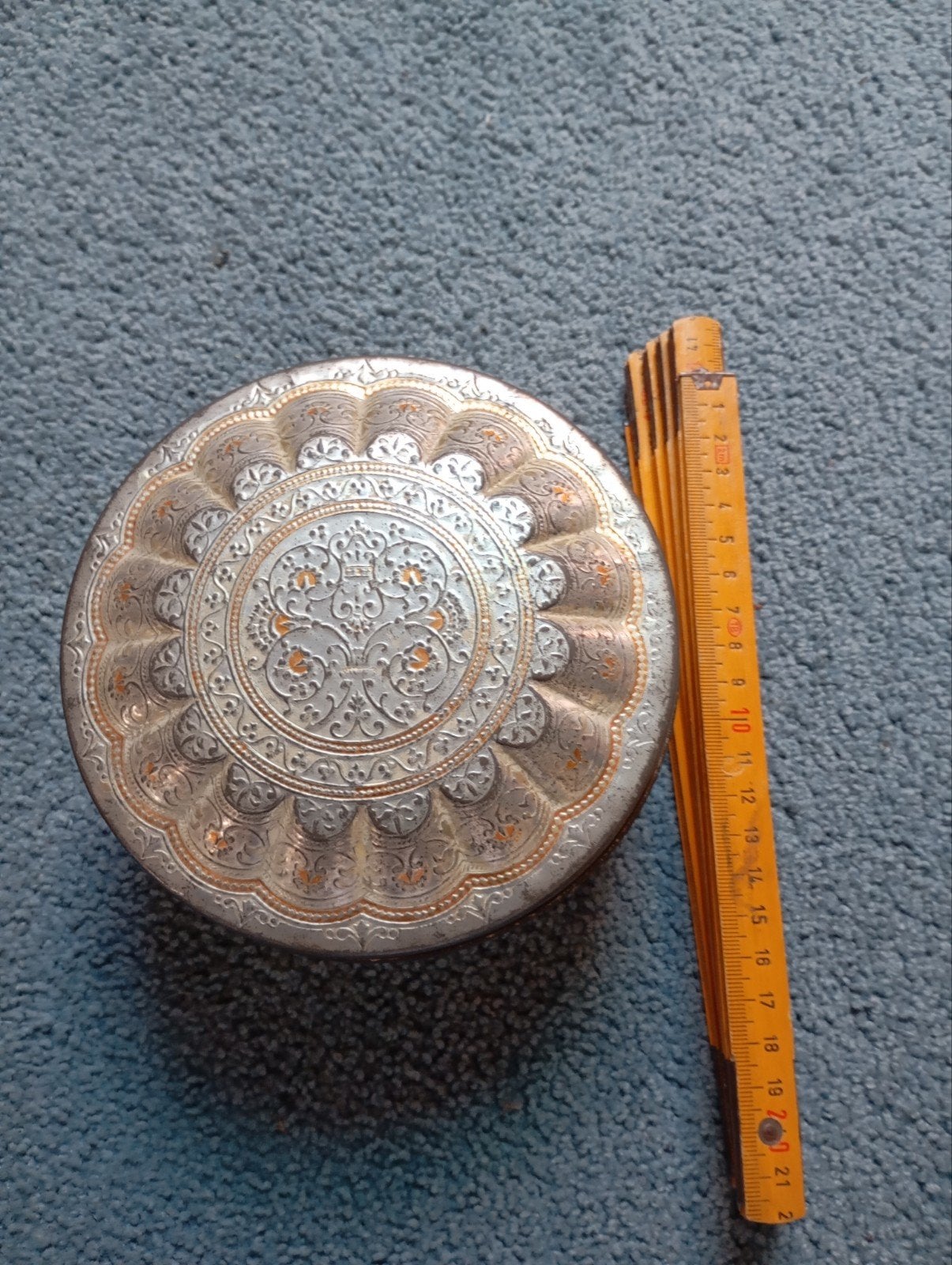 Vintage Koekjes Oma's trommel, Ophalen of Verzenden, Gebruikt