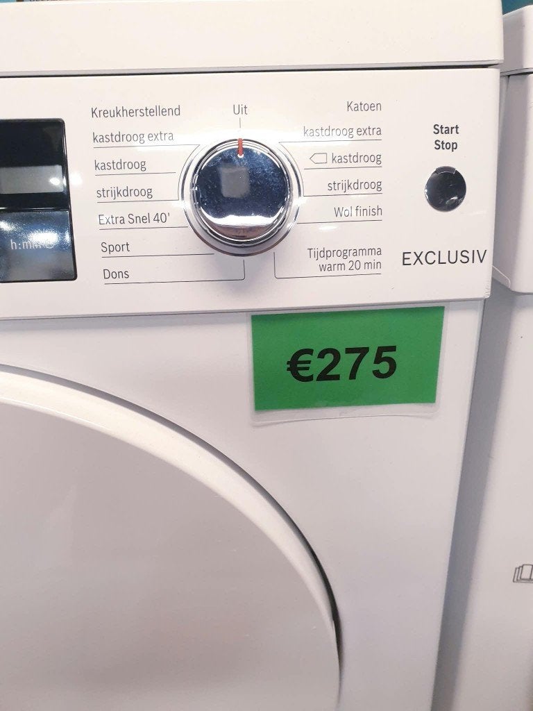 condens droger bosch 7kg ️inc 6 mnd garantie ️, 6 tot 8 kg, Anti-kreukfase, Ophalen of Verzenden, Zo goed als nieuw