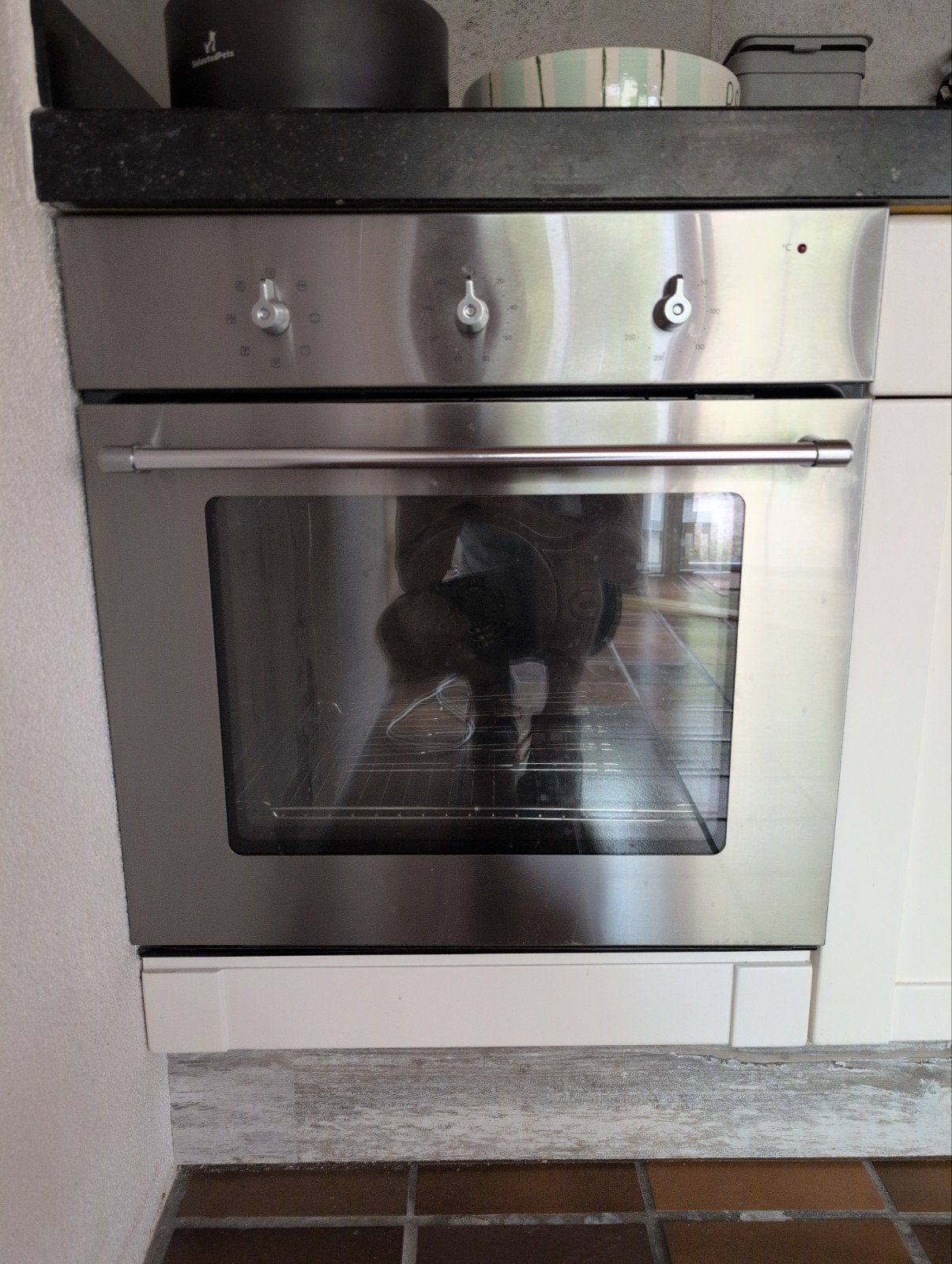 Inbouw oven - RVS - Zo goed als nieuw, Witgoed en Apparatuur, Ovens, Ophalen, Overige merken, Oven, Hete lucht