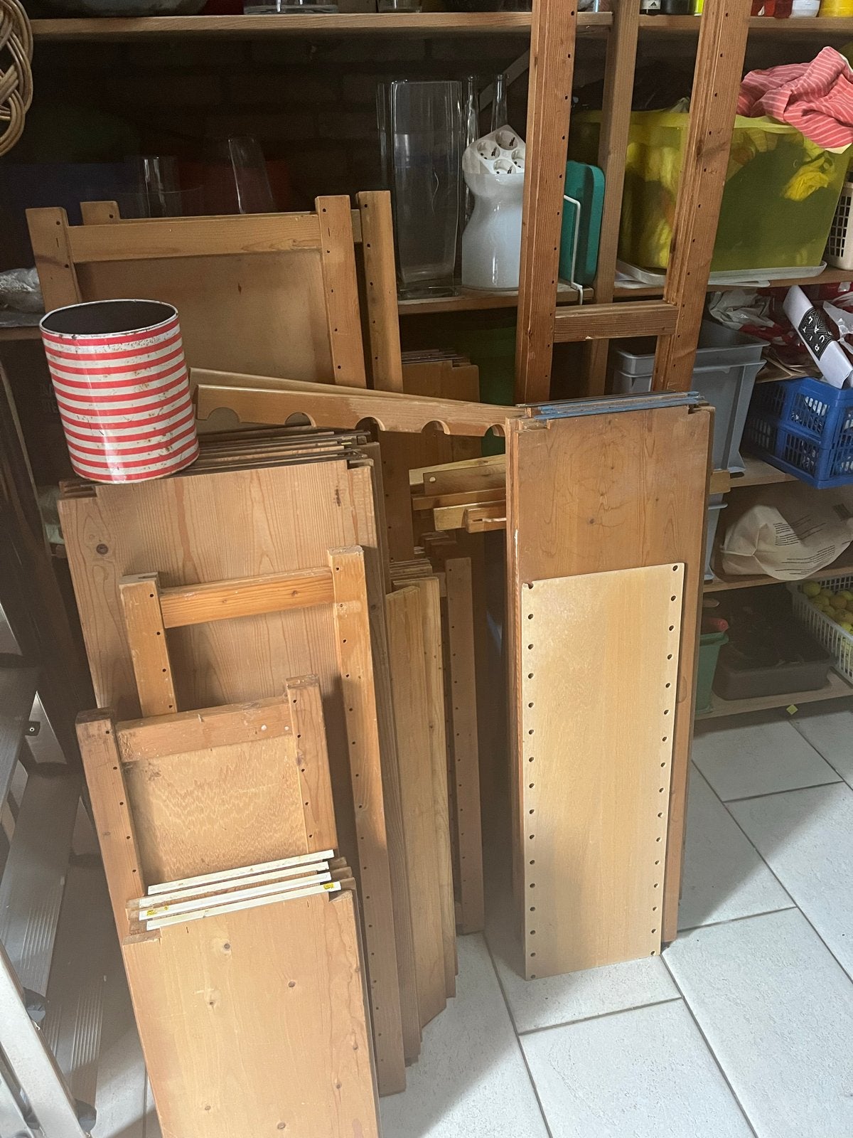 Drie Lundia grenen stellingkast/boekenkasten diverse maten, Huis en Inrichting, Kasten | Boekenkasten, Ophalen, Met plank(en)