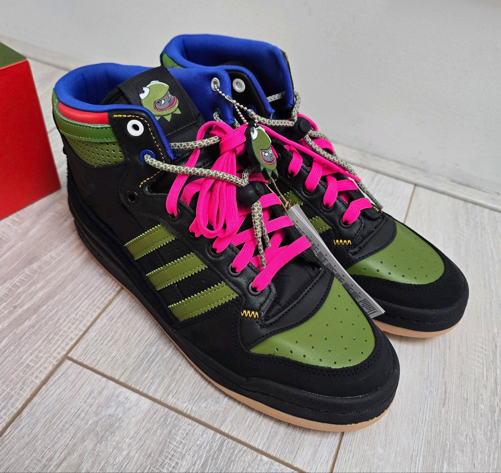 Nieuwe Adidas Forum Mid RT Hebru Brantley (GZ4396), Ophalen of Verzenden, Nieuw, Adidas