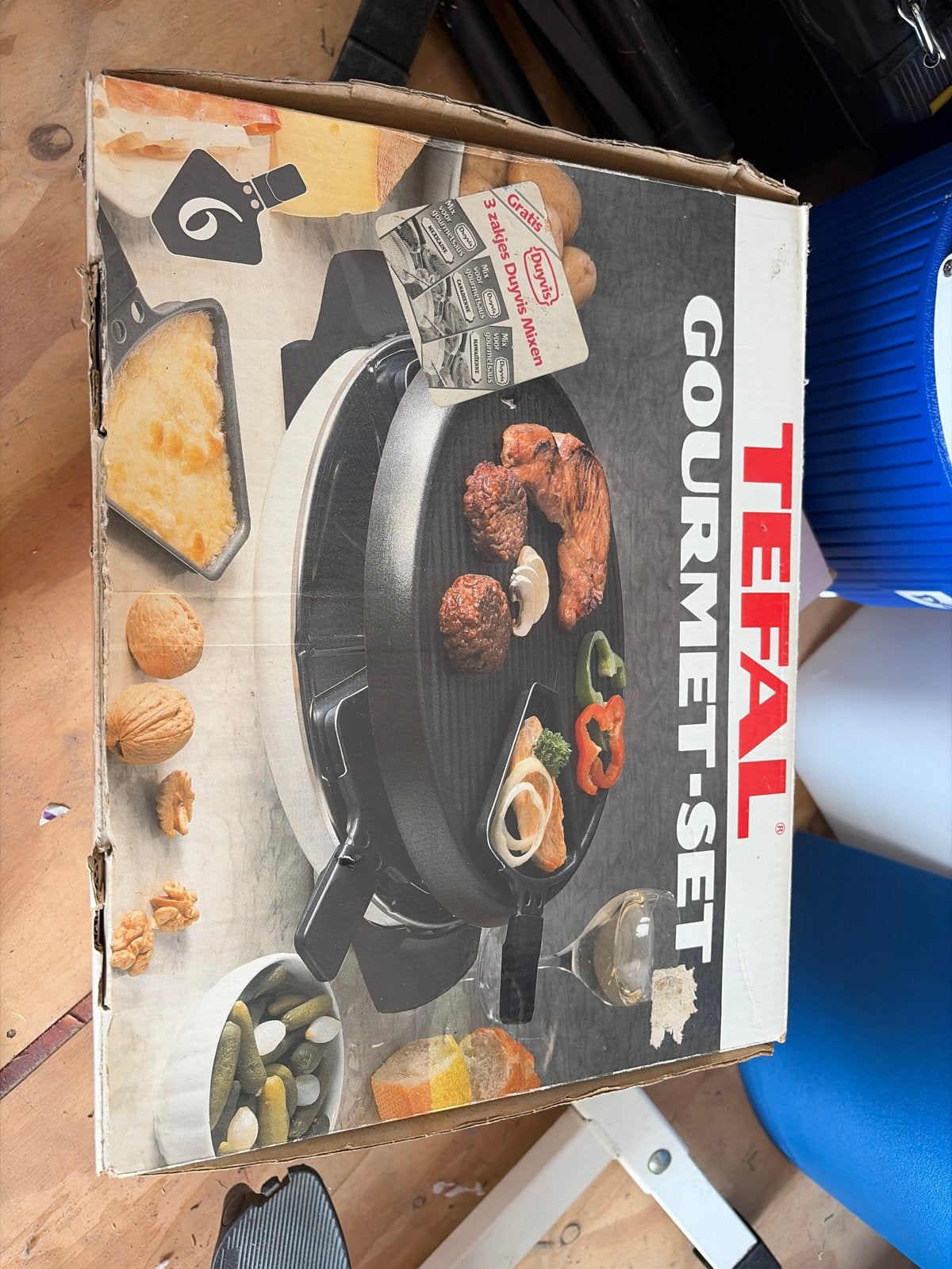 Tefal Gourmetstel 6 personen, Witgoed en Apparatuur, Gourmetstellen, Ophalen, Gebruikt, 4 t/m 7 personen