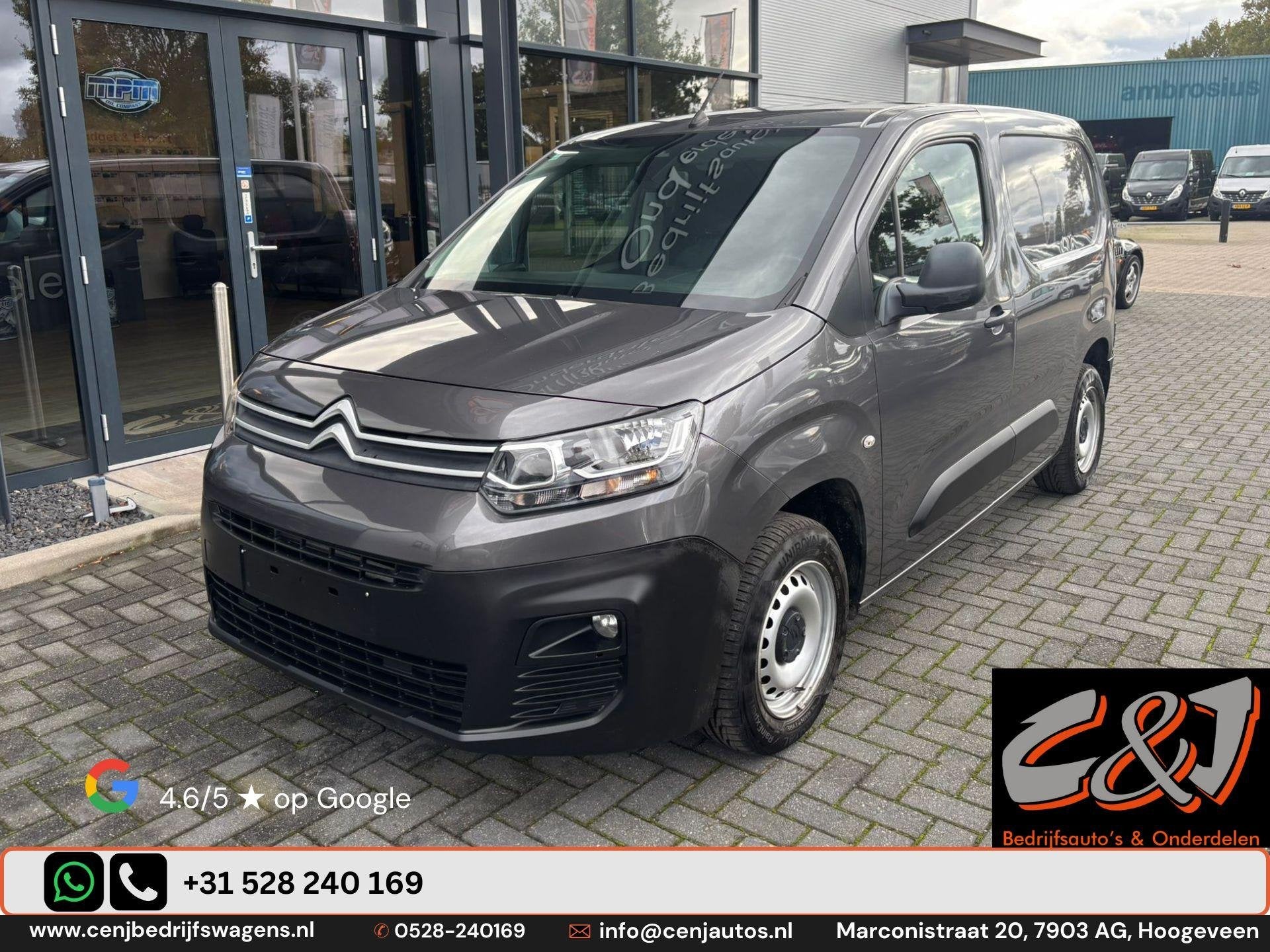 Citroen Berlingo M Light 1.6 BlueHDi 75 MAN Club achterschad, Auto diversen, Schadeauto's, Overige carrosserieën, Citroën, 1600 cc