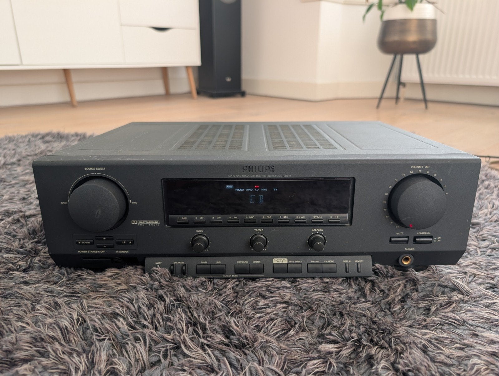 Philips FR931 Receiver - Goede Staat, Gebruikt, Ophalen, Overige merken, Minder dan 60 watt