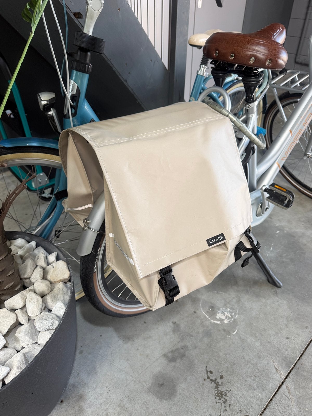 Clarijs dubbele fietstas 46 Liter, Ophalen of Verzenden, Gebruikt