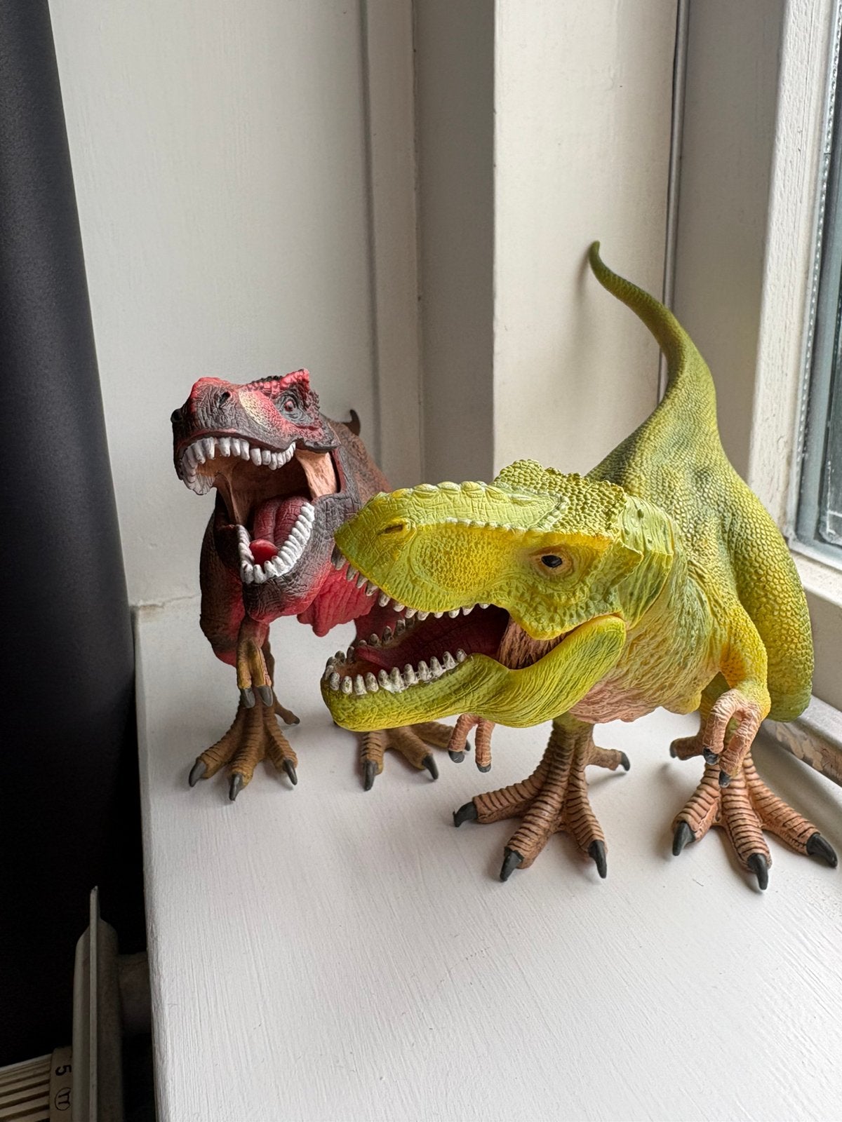 2x Schleich T-Rex dino nette staat, Ophalen of Verzenden, Zo goed als nieuw
