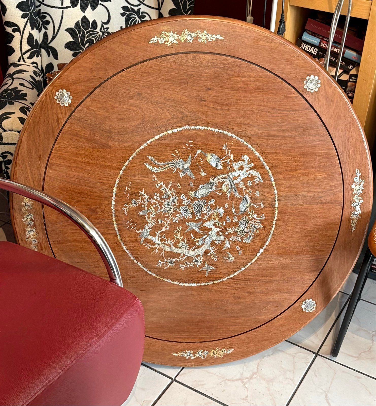 Handgemaakte Thaise Inlegwerk Salontafel, Ophalen