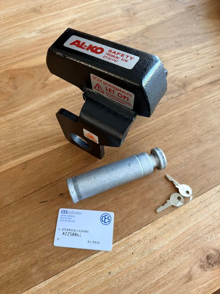 Al-Ko Safety Premium SCM Disselslot, Caravans en Kamperen, Ophalen, Zo goed als nieuw