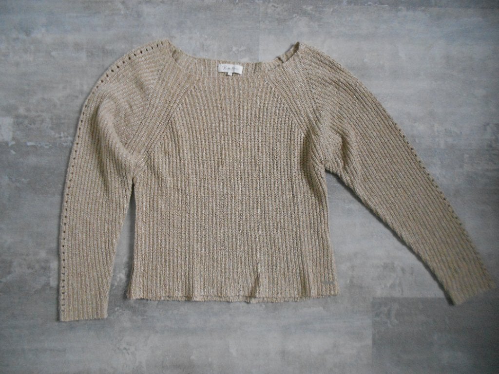Bien Bleu beige trui, maat S, Verzenden, Beige, Zo goed als nieuw, Maat 36 (S)