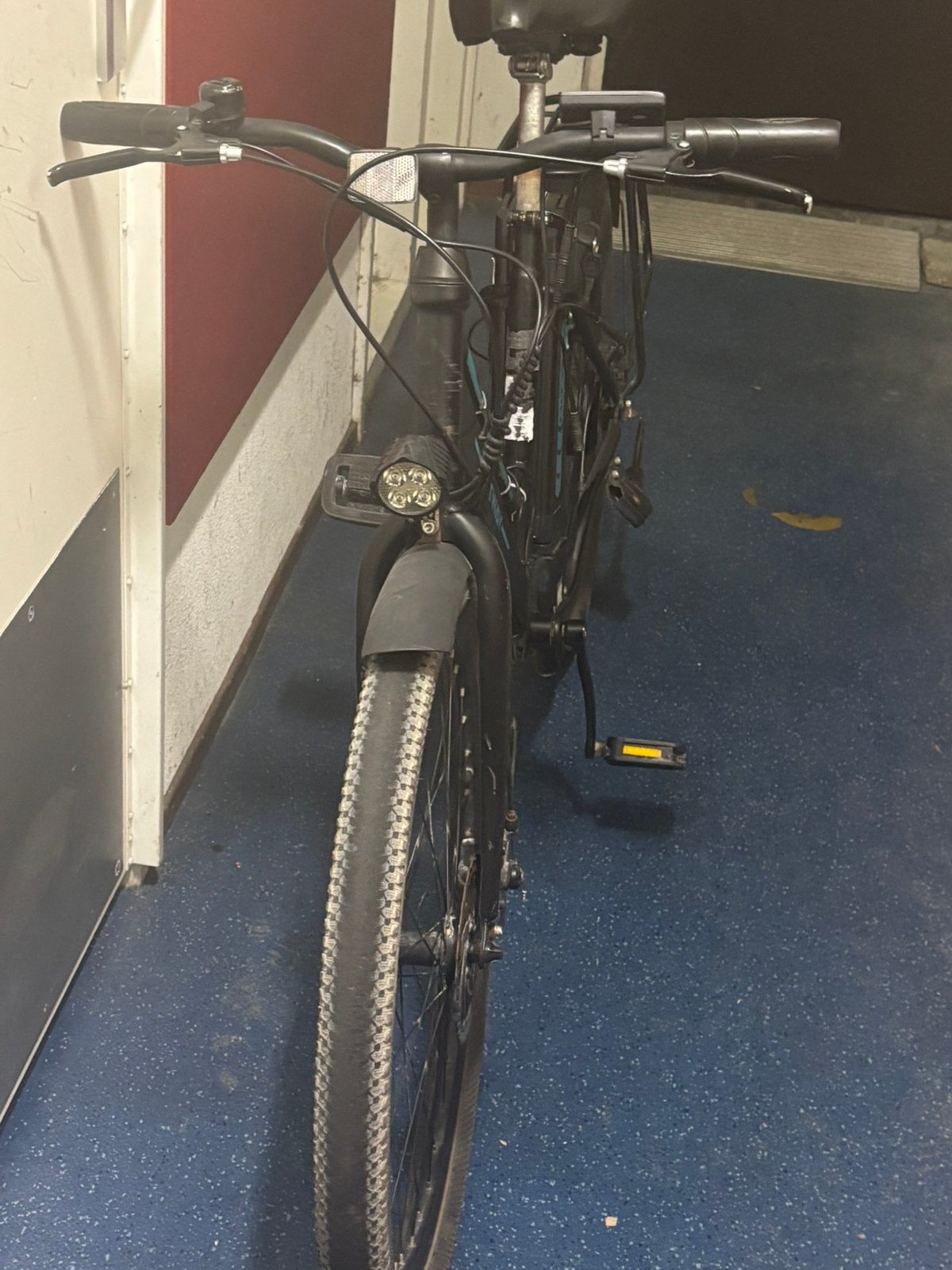 Hitway Elektrische Mountainbike inclusief accu(lader)&dislay, Overige merken, Vering, Zo goed als nieuw, Schijfrem