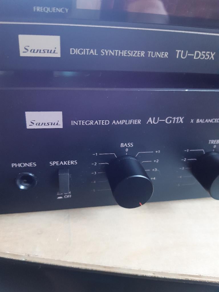 Sansui stereo setje, Audio, Tv en Foto, Stereo-sets, Overige merken, Gebruikt, Tuner of Radio, Losse componenten