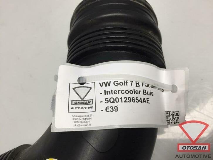vw golf 7 r facelift 2018 intercooler buis 5q0129654ae, Gebruikt, Volkswagen, Volkswagen AG, Berliner Ring 2
38440  Wolfsburg, DE
