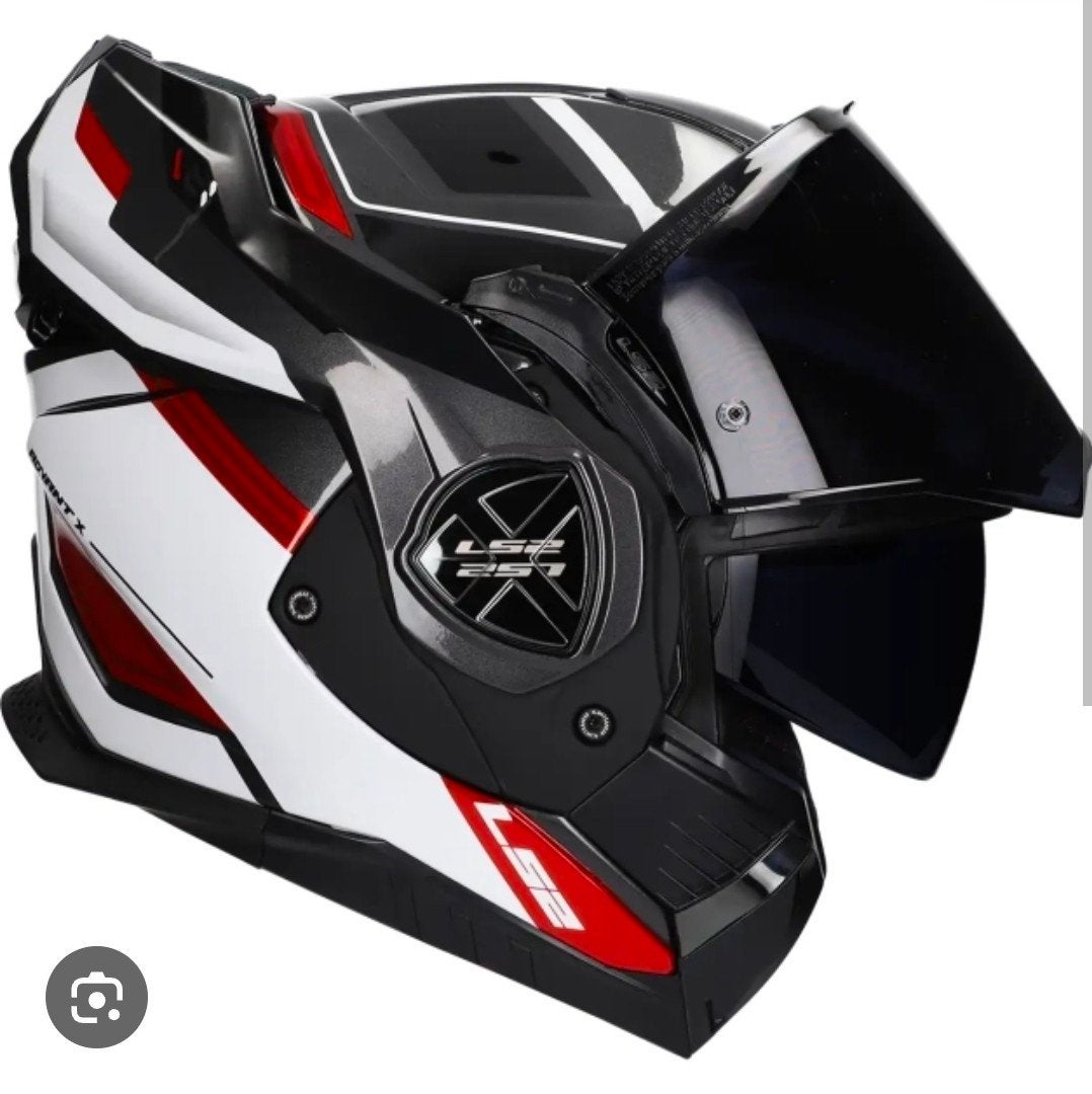 LS2 ADVANT X Systeemhelm - ZGAN, Maat XL, Smoke Vizier, Motoren, Kleding | Motorhelmen, Systeemhelm, Heren, XL, Tweedehands