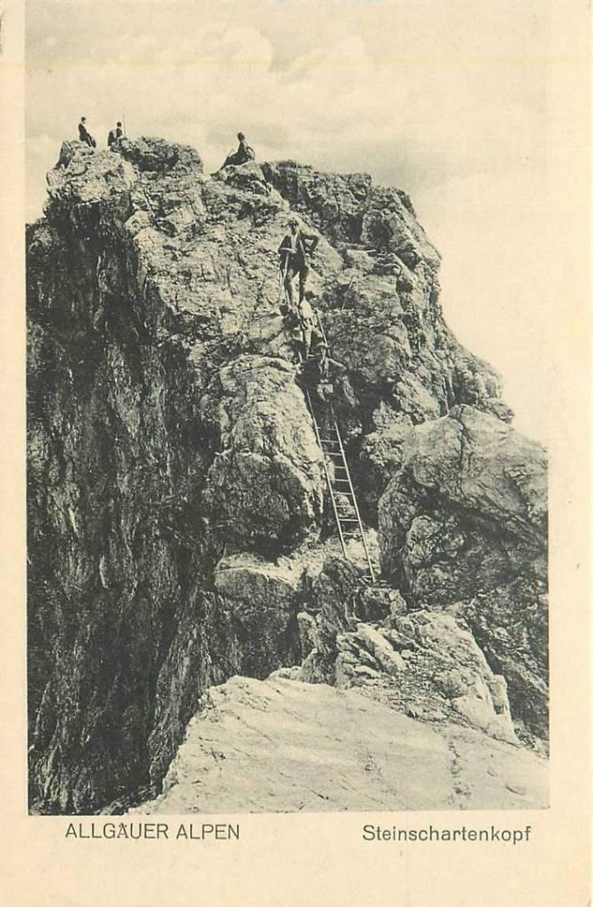 381-283-017 Allgauer Alpen, Verzenden, Voor 1920, Duitsland