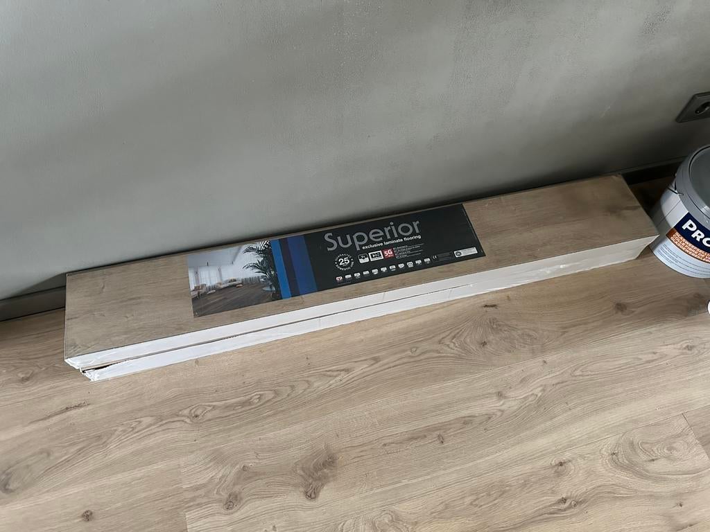 Laminaat welsh oak 4,2m2, Huis en Inrichting, Ophalen, Nieuw, Minder dan 10 m², Bruin