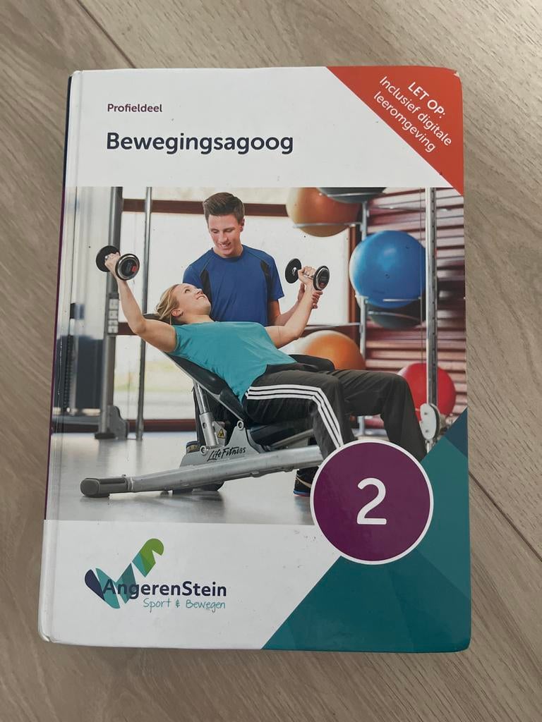 Profieldeel Bewegingsagoog 2 - AngerenStein Sport & Bewegen, Boeken, Ophalen of Verzenden, Gamma, Gelezen, MBO