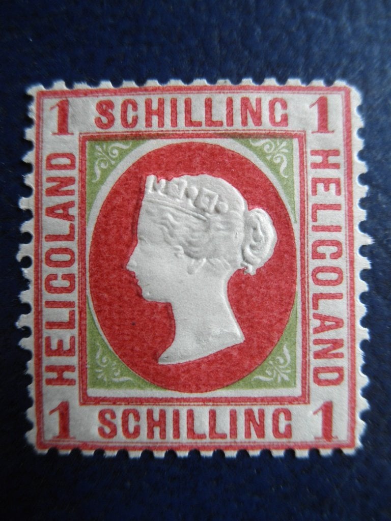 Postzegels Duitsland Helgoland 169 nr. 7y - cw. 260,00 (*)., Ophalen of Verzenden, Duitse Keizerrijk