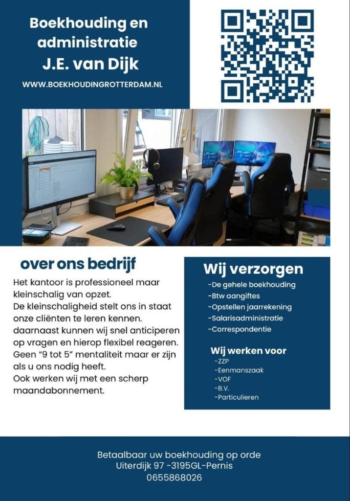 Betaalbaar de boekhouding op orde!, Komt aan huis, Debiteurenbeheer