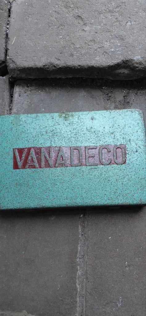 Vintage Vanadeco Doppendoos - Complete Set, Doe-het-zelf en Verbouw, Ophalen of Verzenden, Gebruikt