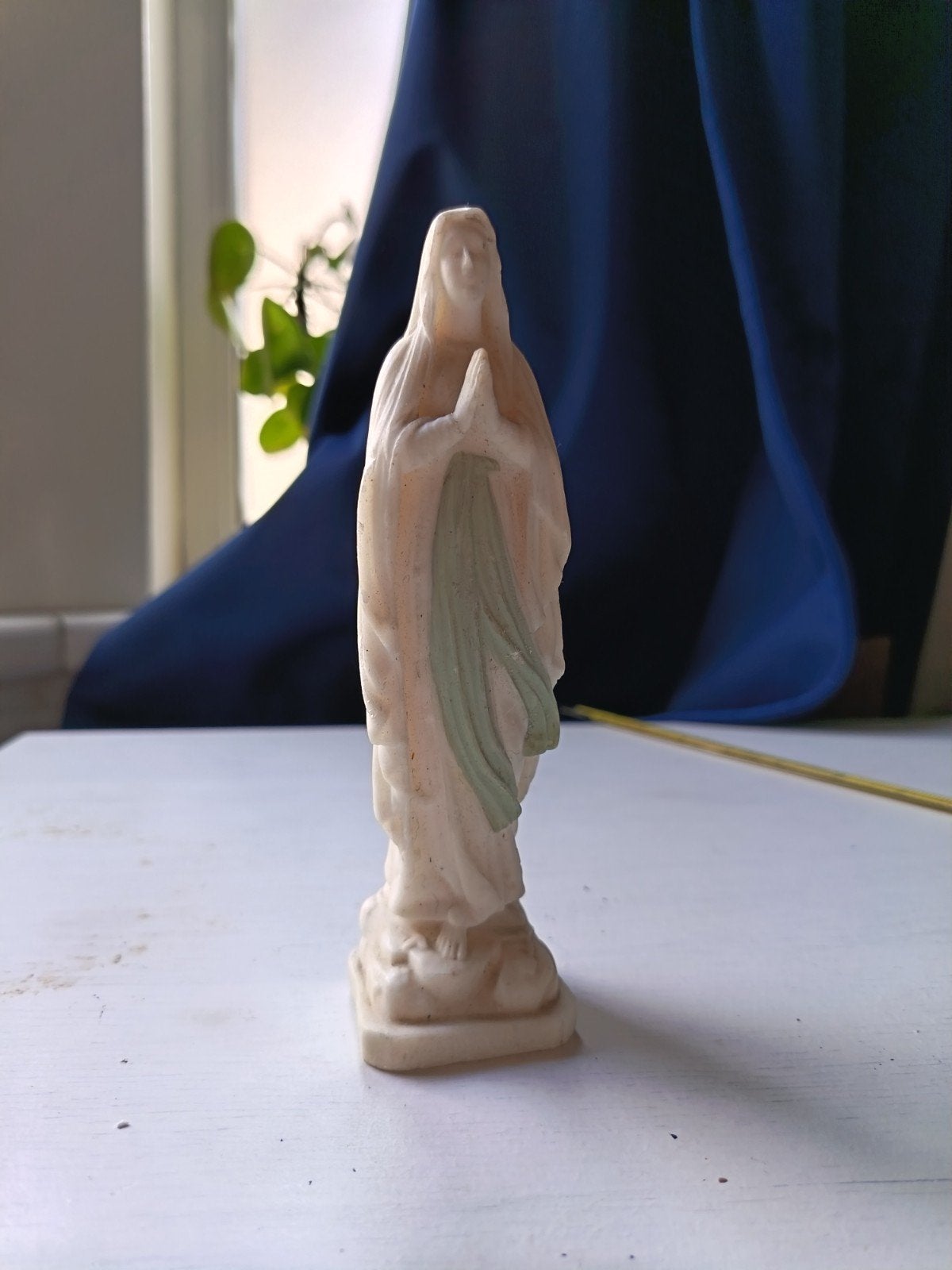 Vintage Mariabeeldje - Biddende Maria, Ophalen of Verzenden