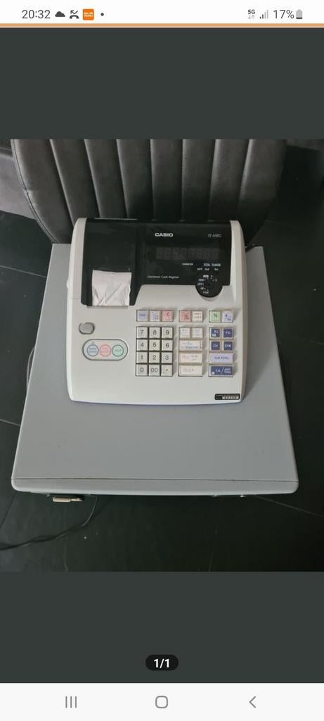 2x kassa casio, 1 is werkend 1 is niet werkend, Ophalen