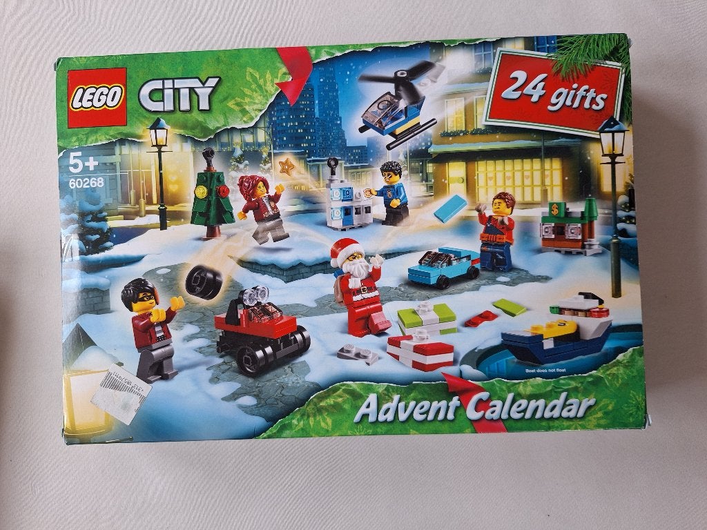 Lego city advent calendar 60268, Ophalen of Verzenden, Gebruikt