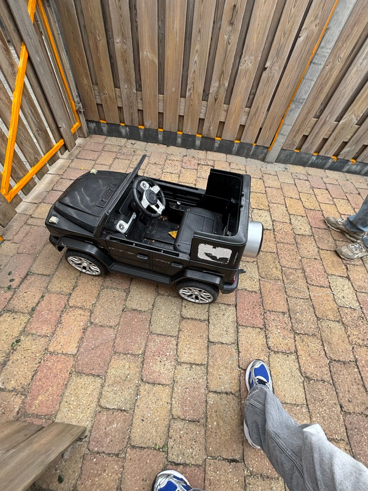 Elektrische kinderauto Mercedes G-Klasse, Ophalen, Gebruikt