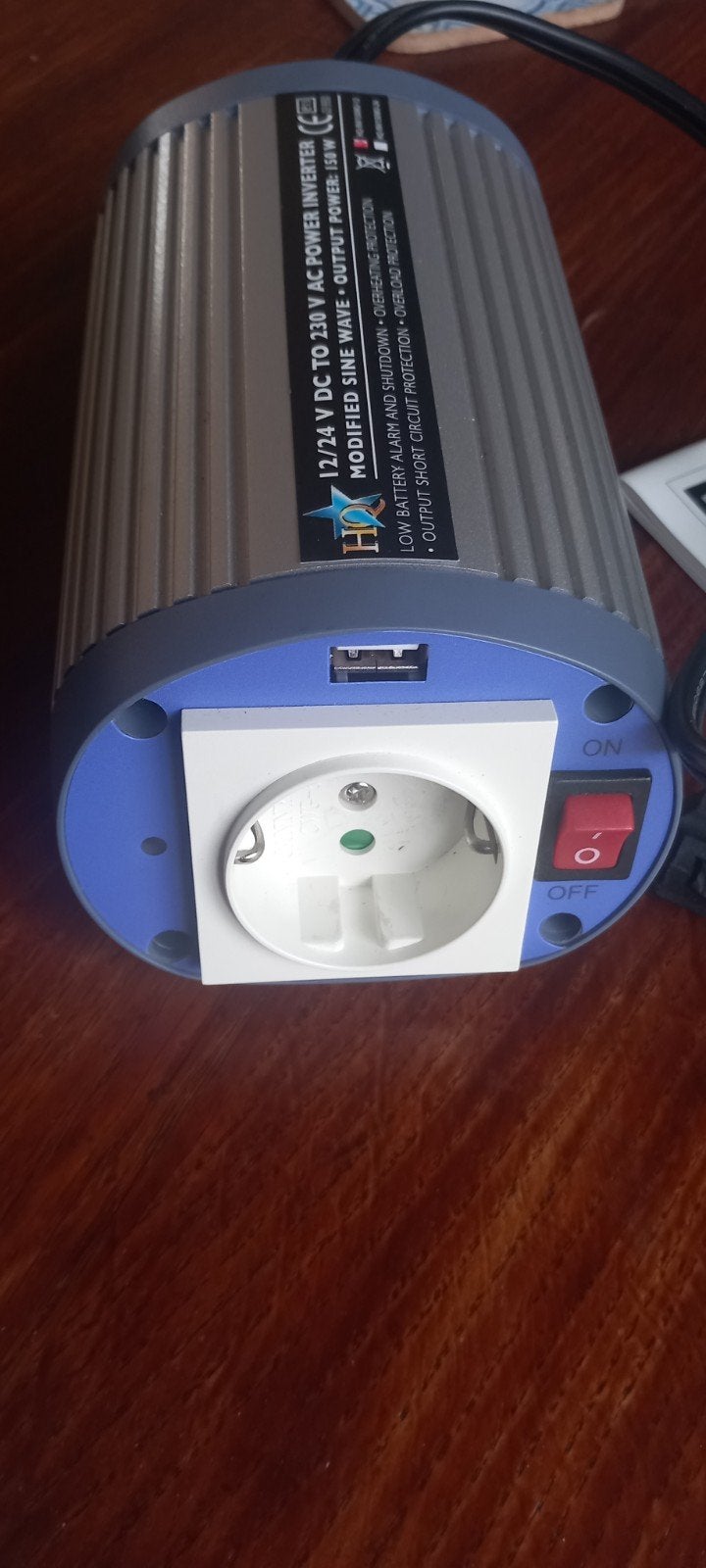 Power Converter 12V naar 230V en USB  - 150 Watt - Nieuw, Ophalen, Nieuw
