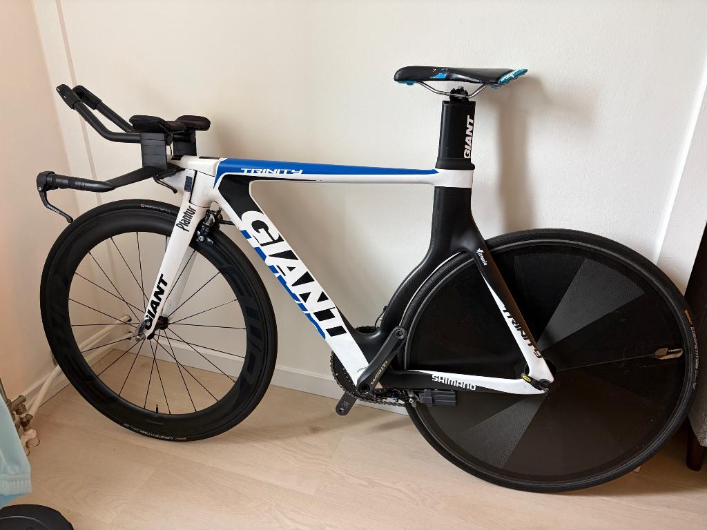 Giant Trinity advanced Tijdritfiets maat S, Ophalen, Velgrem, 49 tot 53 cm, Giant