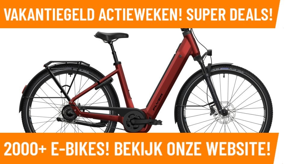 Flyer Gotour7.43 BOSCH CX middenmotor 800WATT 2200,- korting, Overige merken, Nieuw, Ophalen of Verzenden, 50 km per accu of meer