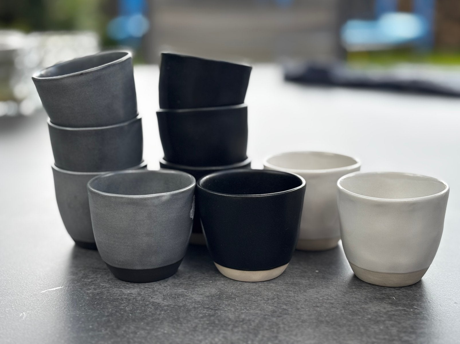 8 Espressokopjes, Ophalen of Verzenden, Nieuw, Beker of Kan