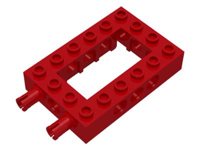4x LEGO onderdeel 32531c01 - 4 Juniors - 4657 Fire Squad HQ., Overige thema's, Lego, Ophalen of Verzenden, Zo goed als nieuw
