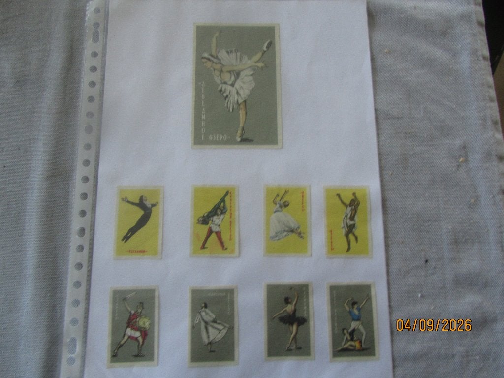 Lucifermerken Het Zwanenmeer Compleet Ballet, Ophalen of Verzenden, Zo goed als nieuw, Luciferdoosjes of -merken